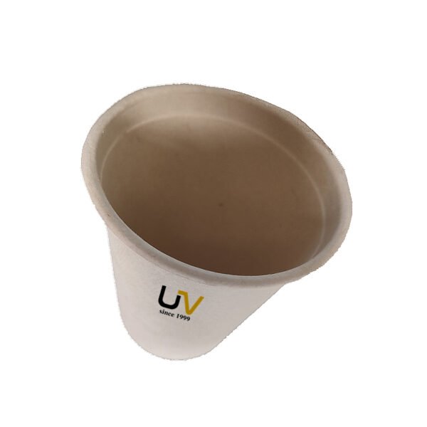 100% Eco Friendly Disposable biodegradable bagasse pulp cup