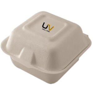 High strength 6inch disposable hamburger box