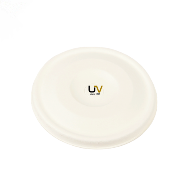 80mm bagasse flat lids